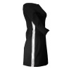 CALVIN KLEIN BLACK WOMAN SHORT DRESS