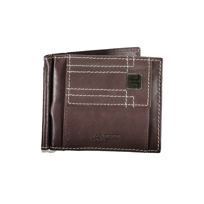 LANCETTI BROWN MEN&39S WALLET