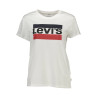 LEVI'S T-SHIRT MANICHE CORTE DONNA BIANCO