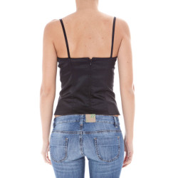 JOHN GALLIANO TOP DONNA NERO