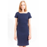 GANT SHORT DRESS WOMAN BLUE