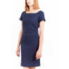 GANT SHORT DRESS WOMAN BLUE