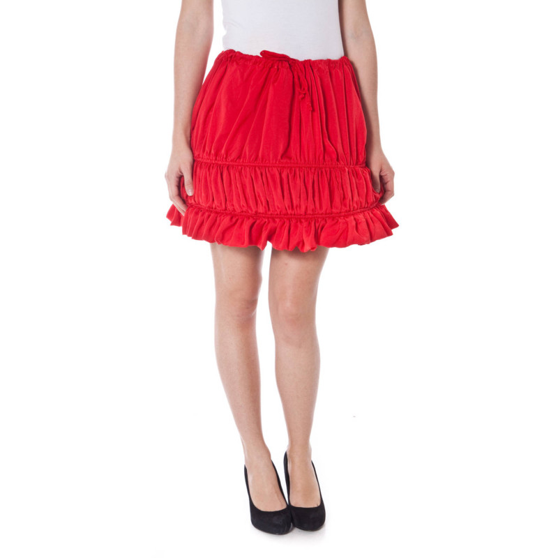 DENNY ROSE SHORT SKIRT WOMAN RED