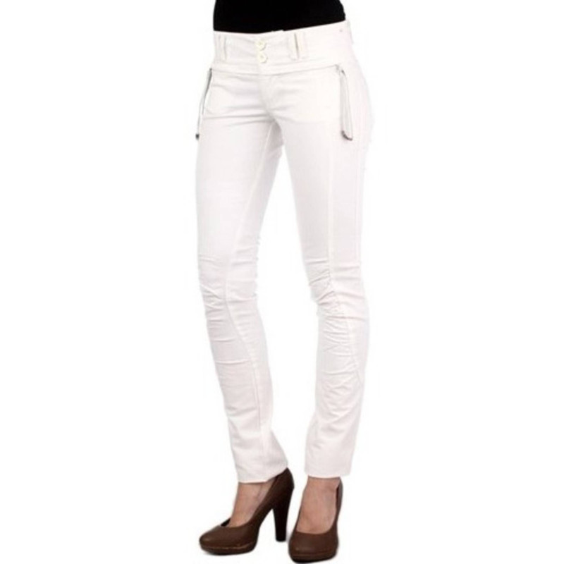 PHARD WHITE WOMAN TROUSERS