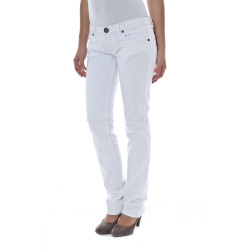 PHARD PANTALONE DONNA BIANCO