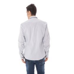 COSTUME NATIONAL MEN&39S LONG SLEEVE SHIRT LIGHT BLUE