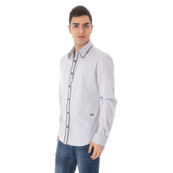 COSTUME NATIONAL MEN&39S LONG SLEEVE SHIRT LIGHT BLUE