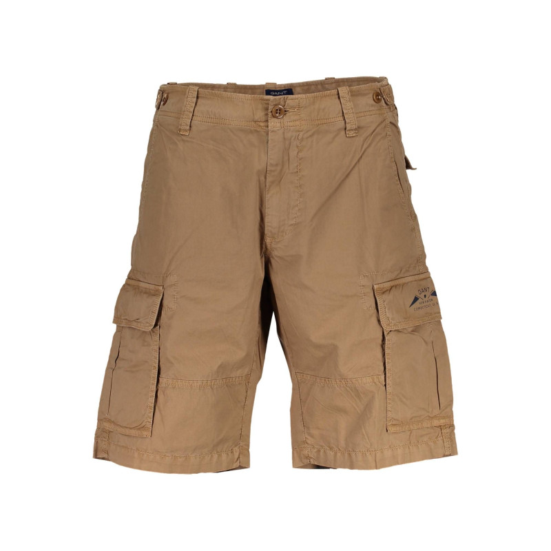 GANT BROWN MEN&39S BERMUDA TROUSERS