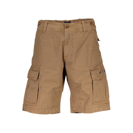 GANT BROWN MEN&39S BERMUDA TROUSERS