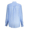 GANT CAMICIA MANICHE LUNGHE DONNA AZZURRO