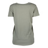 SILVIAN HEACH GREEN WOMAN SHORT SLEEVE T-SHIRT