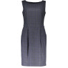 GANT SHORT DRESS WOMAN BLUE