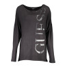 GUESS JEANS LONG SLEEVE T-SHIRT WOMAN BLACK