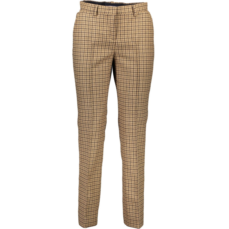 GANT WOMEN&39S BROWN TROUSERS