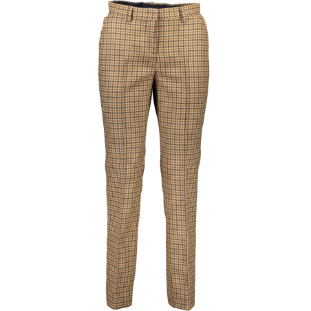 GANT WOMEN&39S BROWN TROUSERS