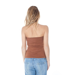 DATCH TOP WOMAN BROWN