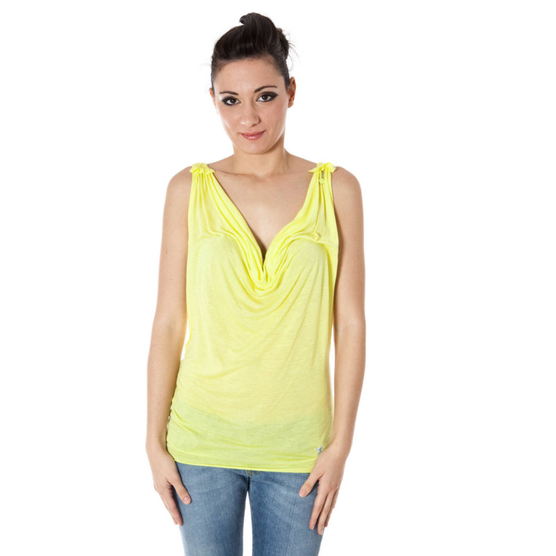 ZUELEMENTS YELLOW WOMAN TANK