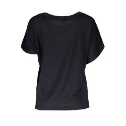 JUST CAVALLI T-SHIRT MANICHE CORTE DONNA NERO