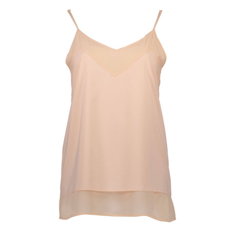 SILVIAN HEACH PINK WOMAN TANK