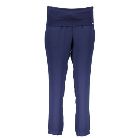 LIU JO BLUE WOMAN TROUSERS