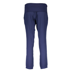 LIU JO BLUE WOMAN TROUSERS