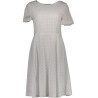 GANT SHORT DRESS WOMAN WHITE