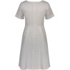 GANT SHORT DRESS WOMAN WHITE