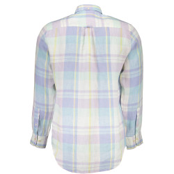 GANT CAMICIA MANICHE LUNGHE UOMO AZZURRO