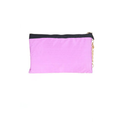 PATRIZIA PEPE PURPLE WOMAN CLUTCH