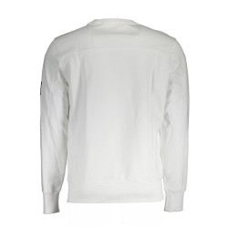 CALVIN KLEIN SWEATSHIRT WITHOUT ZIP MAN WHITE