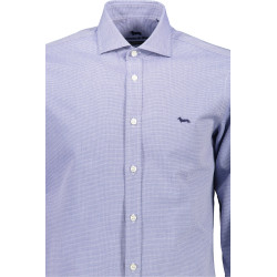 HARMONT & BLAINE CAMICIA MANICHE LUNGHE UOMO BLU