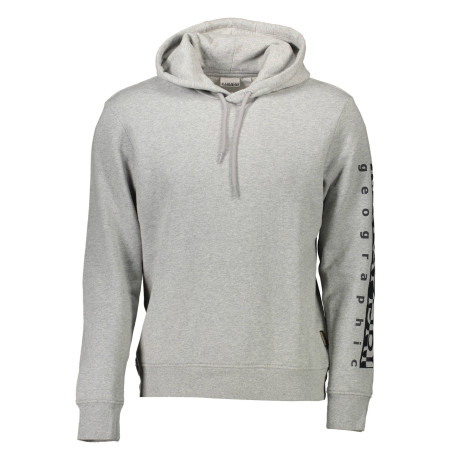 NAPAPIJRI SWEATSHIRT WITHOUT ZIP MAN GRAY