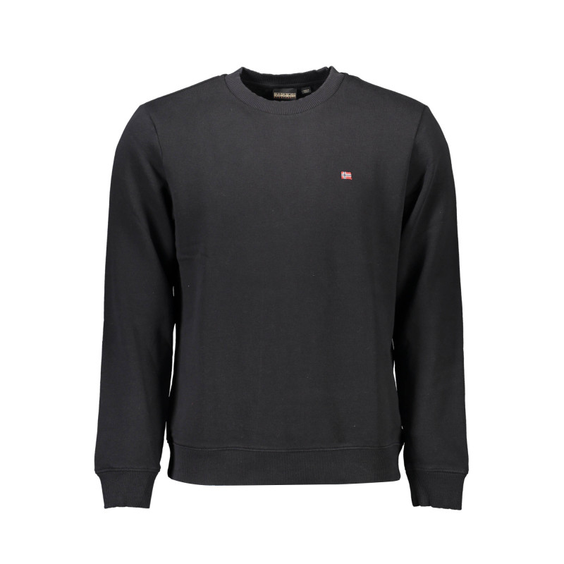 NAPAPIJRI SWEATSHIRT WITHOUT ZIP MAN BLACK