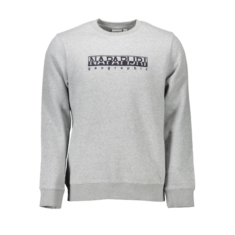 NAPAPIJRI SWEATSHIRT WITHOUT ZIP MAN GRAY