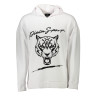 PLEIN SPORT SWEATSHIRT WITHOUT ZIP MAN WHITE