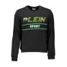 PLEIN SPORT SWEATSHIRT WITHOUT ZIP MAN BLACK