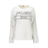 PLEIN SPORT SWEATSHIRT WITHOUT ZIP WOMAN WHITE