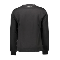 PLEIN SPORT SWEATSHIRT WITHOUT ZIP MAN BLACK