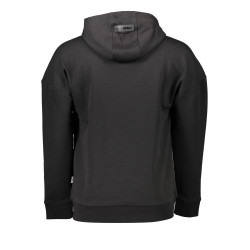 PLEIN SPORT SWEATSHIRT WITHOUT ZIP MAN BLACK