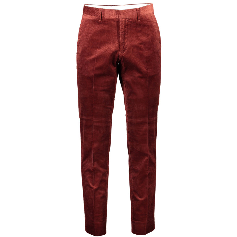 GANT RED MEN&39S TROUSERS