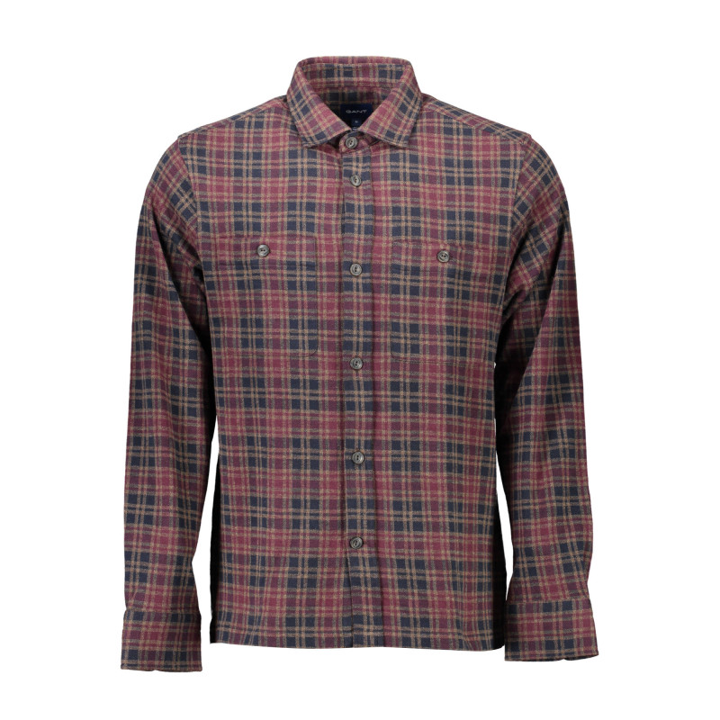 GANT MEN&39S LONG SLEEVE SHIRT BROWN