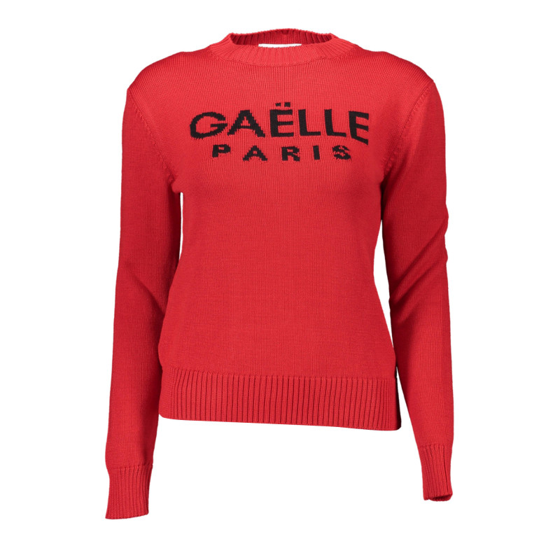 GAELLE PARIS RED WOMAN SWEATER