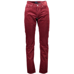 GANT RED MEN&39S TROUSERS