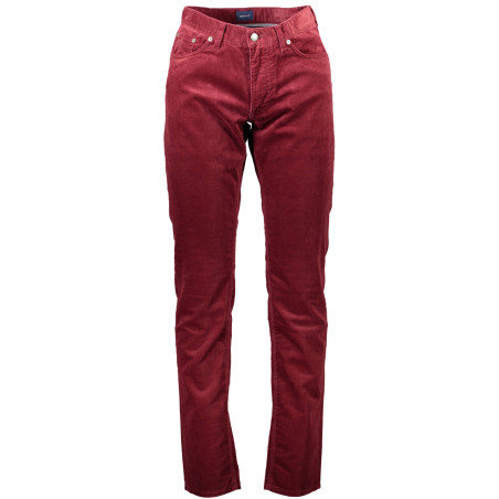 GANT PANTALONE UOMO ROSSO