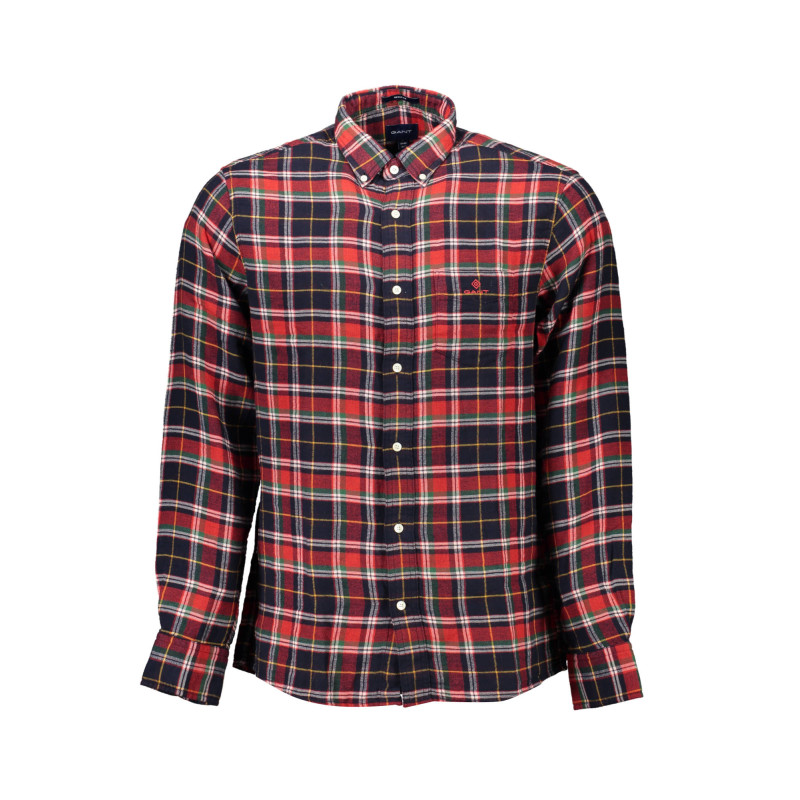 GANT MEN&39S RED LONG SLEEVE SHIRT