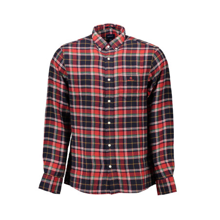 GANT MEN&39S RED LONG SLEEVE SHIRT