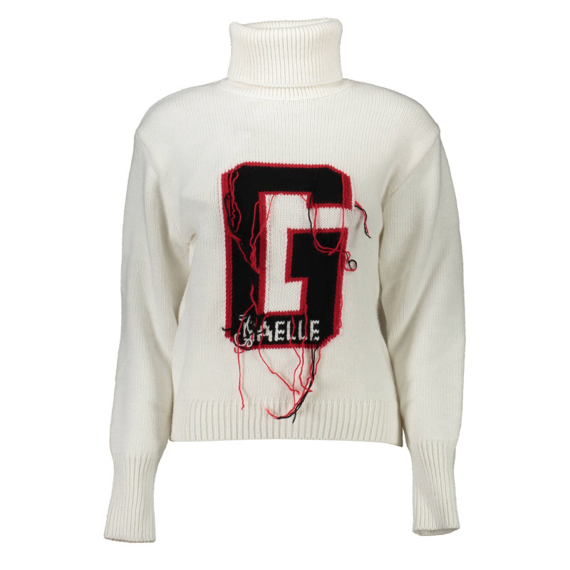 GAELLE PARIS WHITE WOMAN SWEATER