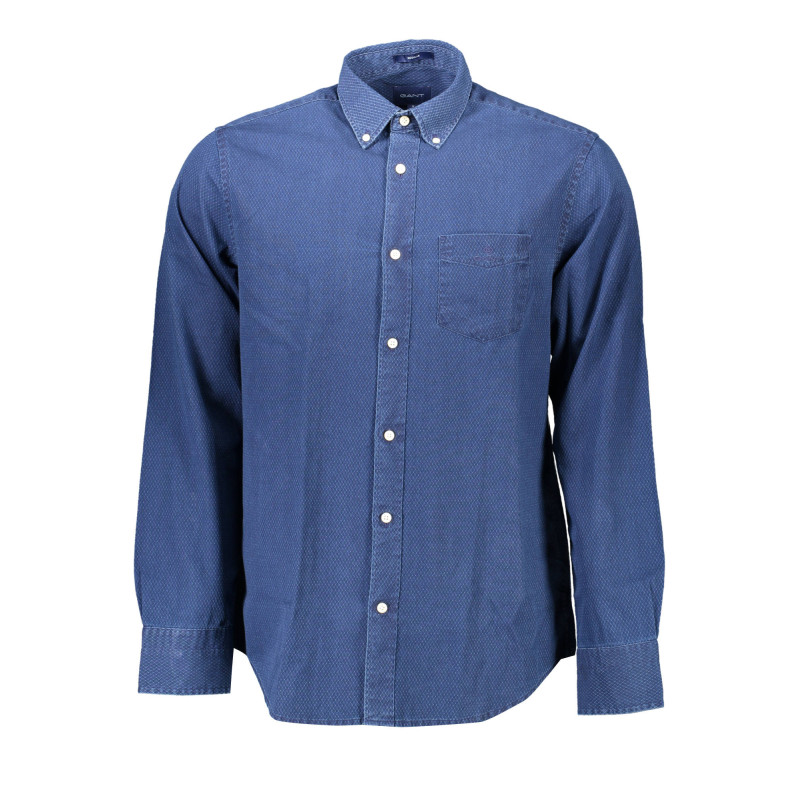 GANT CAMICIA MANICHE LUNGHE UOMO BLU