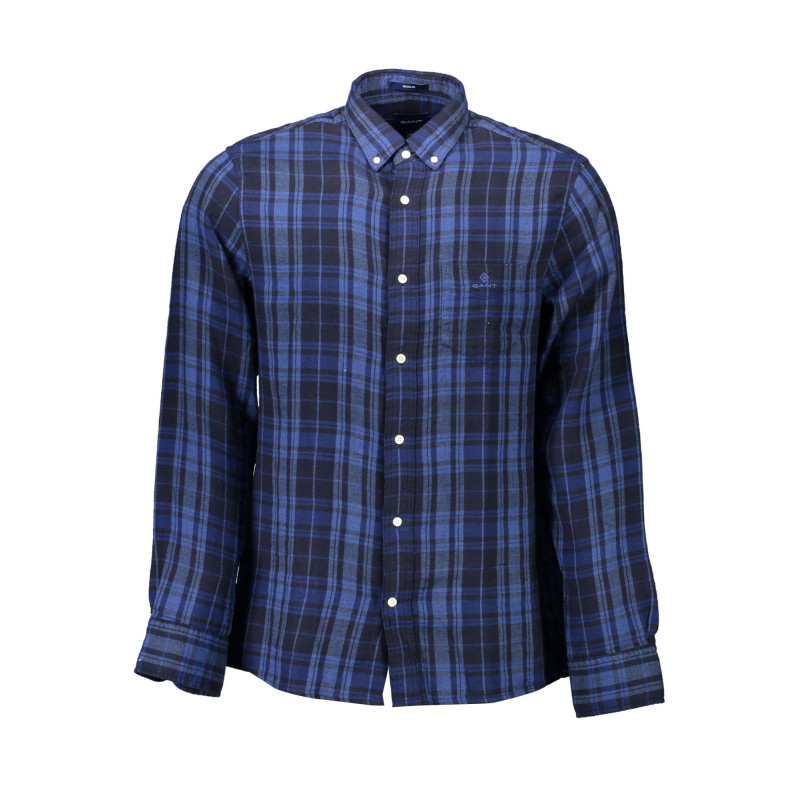 GANT MEN&39S BLUE LONG SLEEVE SHIRT