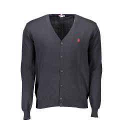 US POLO CARDIGAN MAN BLUE